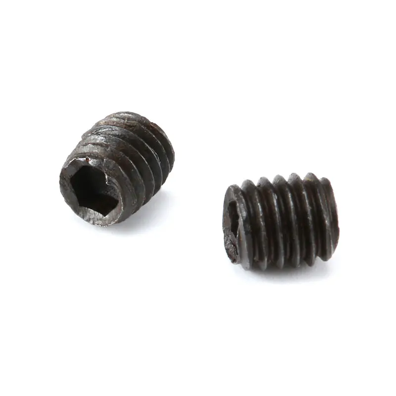 50 قطعة أسود الكربون الصلب متري الموضوع نكش مسامير M3 * 3 مللي متر كيمي مجموعة مسامير 3 مللي متر طول مسدس المقبس مسامير #4