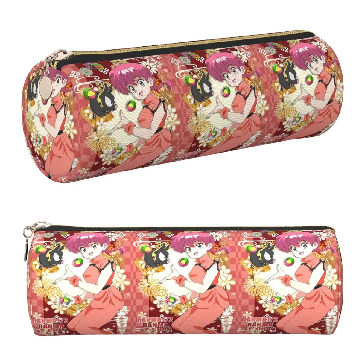 

Ranma 1/2 Saotome Pig Girls Pencil Case Pen Holder Cylinder Pen Box Pencil Bag for Students Gifts