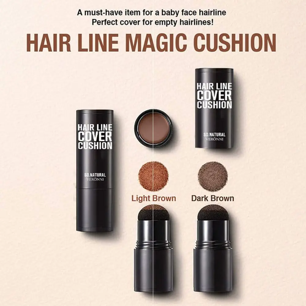 

Fast Covering Hair Root Instant Hairline Powder Wind and Sweat Resistant Water Proof Hair Concealer Long-lasting Fluffy