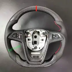 For VAUXHALL Encore BUICK ExcelleGT Excelle XT 100% Real Carbon Fiber Steering Wheel With Leather