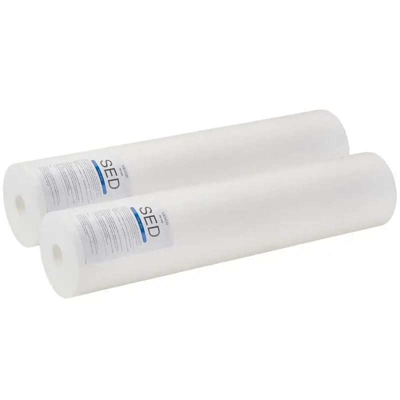 

Whole House Water Filter Replacement Cartridge, 4.5" x 20" Polypropylene Sediment Filter for 3-Stage Whole Home Water Filtration System, Reduce Sand, Rust, Chlorine, Bad Taste, Odor