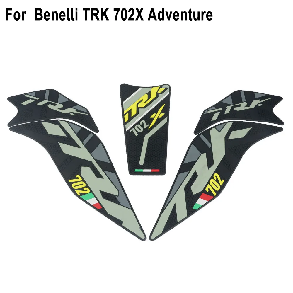 

Motorcycle For Benelli TRK 702 X 702X Adventure Tank Pad Side Fuel Oil Kit Knee Rubber Protector Stickers Decals 2023 2024