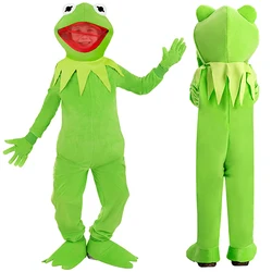 Frog Kermit Cospaly Fantasy Clothing Roleplay Hallowmas Kindergarten Stage Party Costume Uniform Carnival Role Play Suits