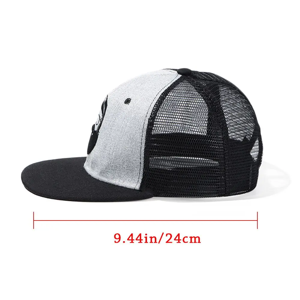 Fashion New Beard Old Man Embroidery Baseball Cap Summer Mesh Caps Casual Snapback Hat Adjustable Hip Hop Hats