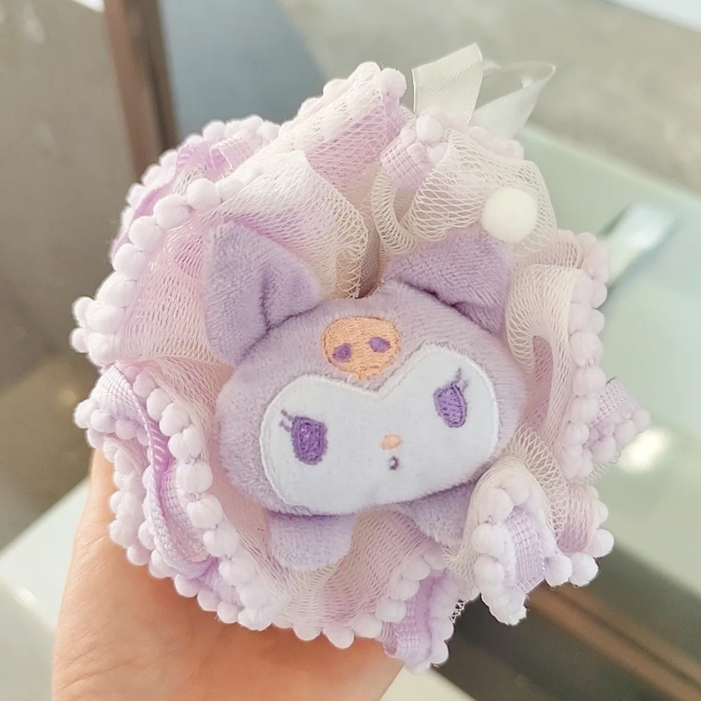 Shower Ball Girl Bubble Cute Extra Large Bath Bag Insoluble Baby Shower Sponge Household Gentle Exfoliation Back Scrub Tool