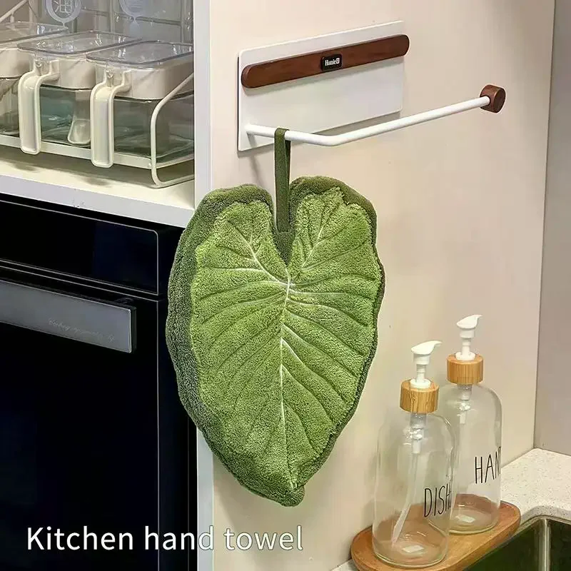 

Towels Cleaning Towel Absorbent Handkerchief Hanging Thickened Kitchen Towel Bathroom Kitchen Accessories