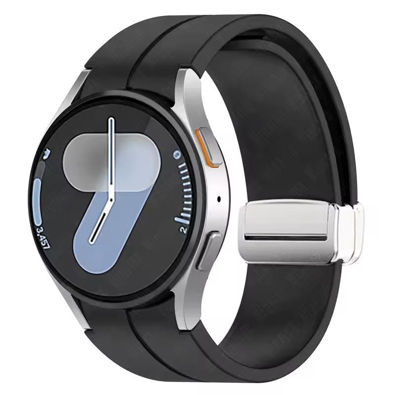 Magnetic Silicone Strap for Samsung Galaxy Watch 7 6 5 4 40mm 44mm 5Pro 45mm Band Bracelet for Galaxy Watch 6 4Classic 43mm 47mm - Image 8