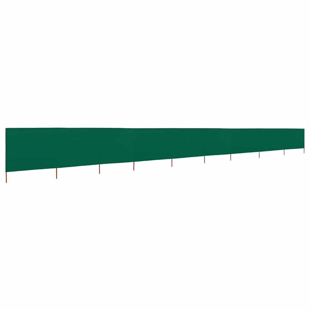 Bild 3: Outdoor Neun-Panel-Windschutz-Tuch 1200x160cm Grün Großer Garten-Windschutz Sichtschutzabdeckung