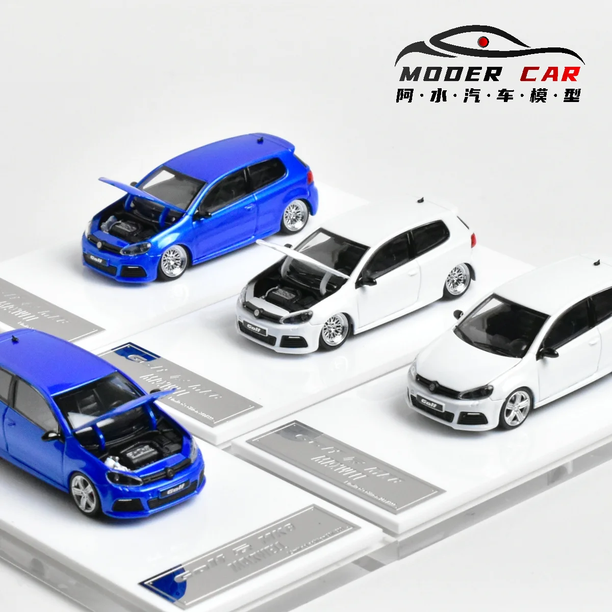 

Литая под давлением модель автомобиля Maxwell 1:64 GOLF R MK6