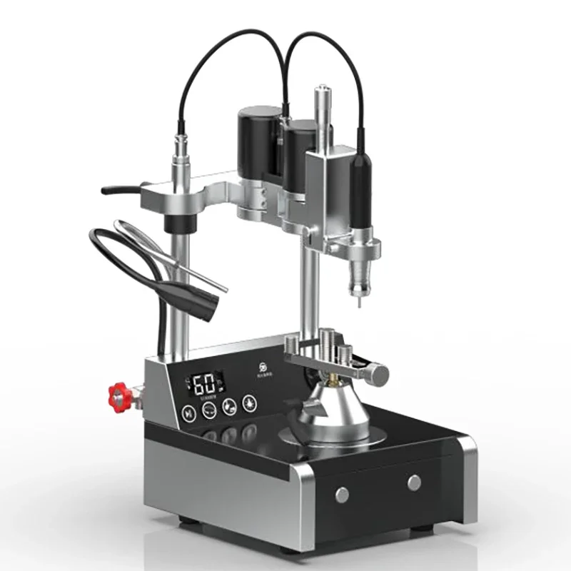 Bench-top Multifunctional Dental Laboratory Grinder High Precision Grinding Milling Drilling Machine with Electric Micromotor