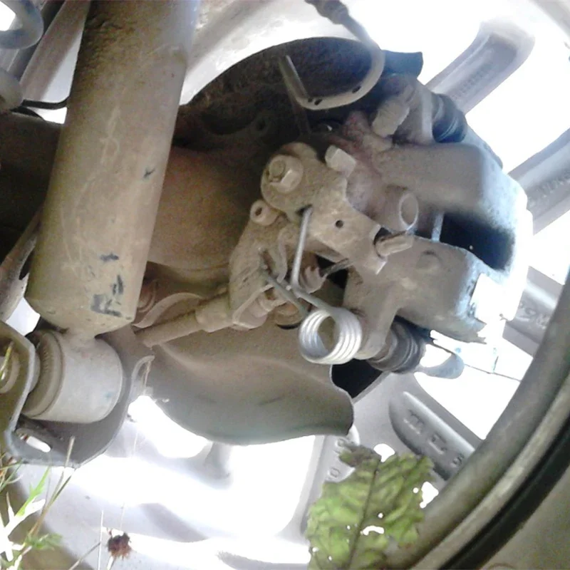 Molas de retorno do freio de mão para vw bora golf mk4 eos jetta passat scirocco touran pinça alavanca do freio de estacionamento traseiro aço
