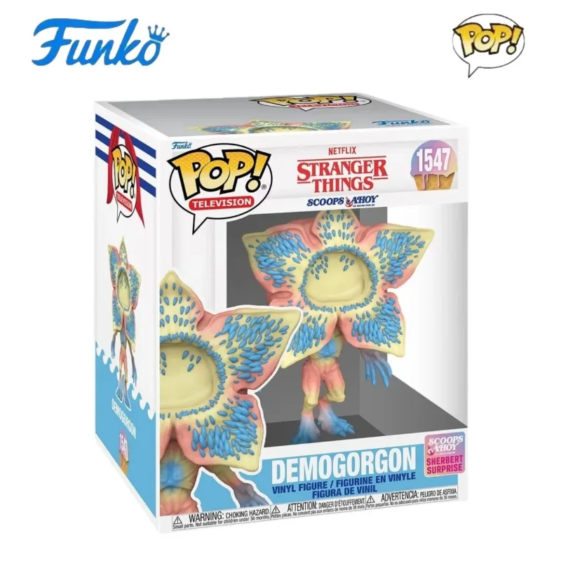 شخصيات فانكو ستراينجر ثينغز بوب ديموجورجون (مجارف أهوي) # 1547 شخصية من الفينيل قابلة للجمع إصدار محدود لعبة مجسمة هدية
