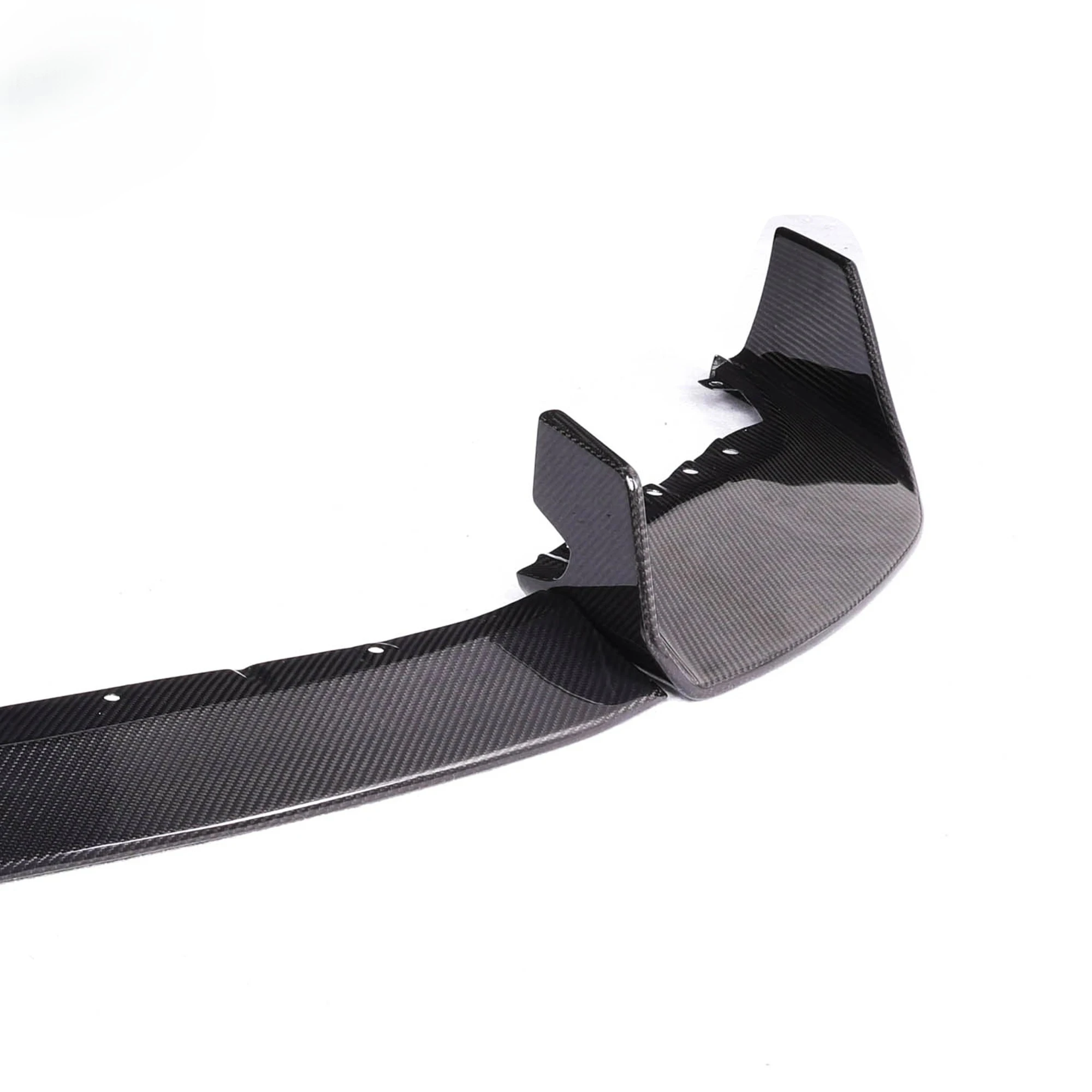 For  M2 G87 2022+ AD Style Dry Carbon Fiber Three Piece Front Lip Spoiler Performance Body Kit
