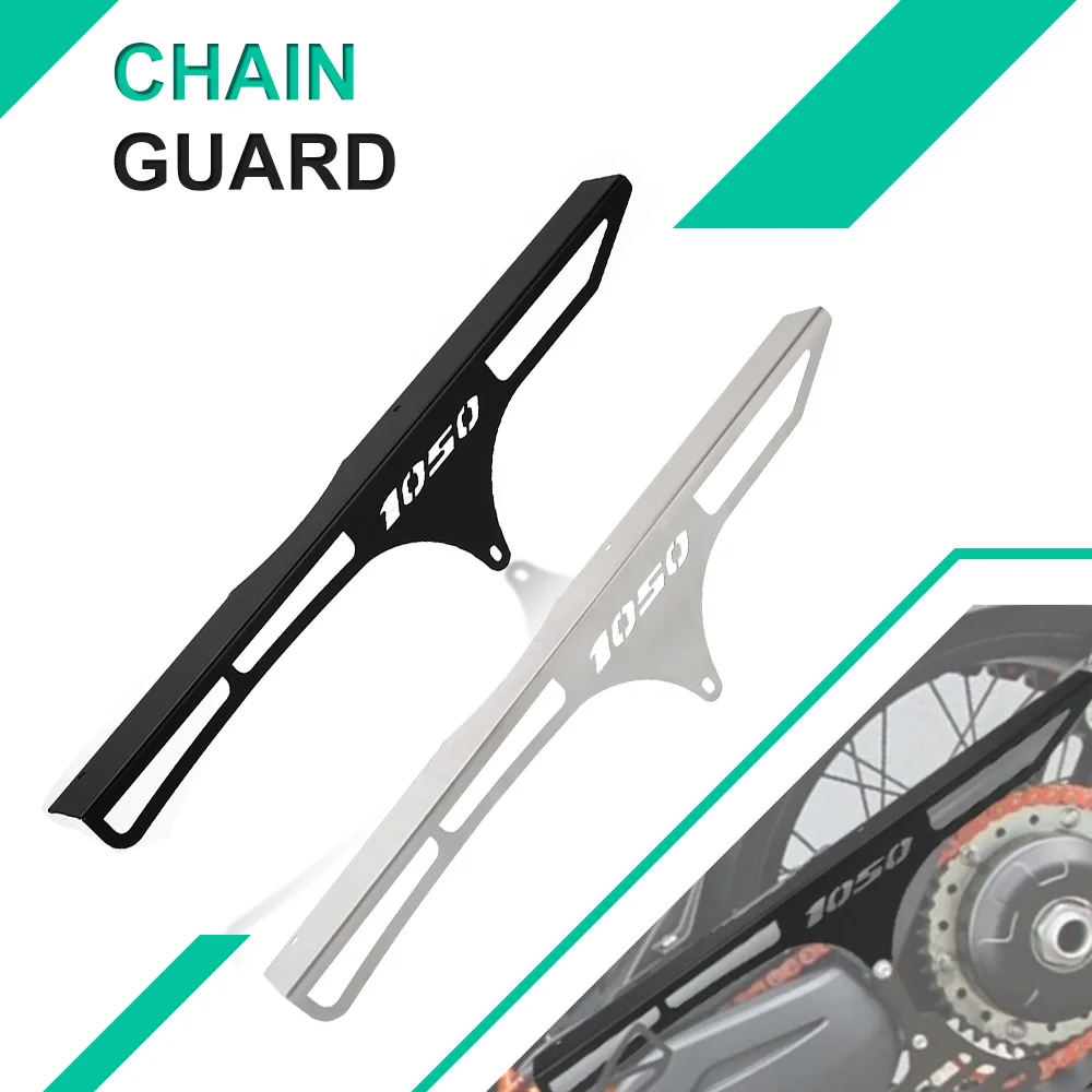Ajuste para Speed Triple 1050 2005 20006 2007 2008 2009 2010 Speed Triple1050 cubierta protectora de cadena trasera de motocicleta protector de piñón delantero
