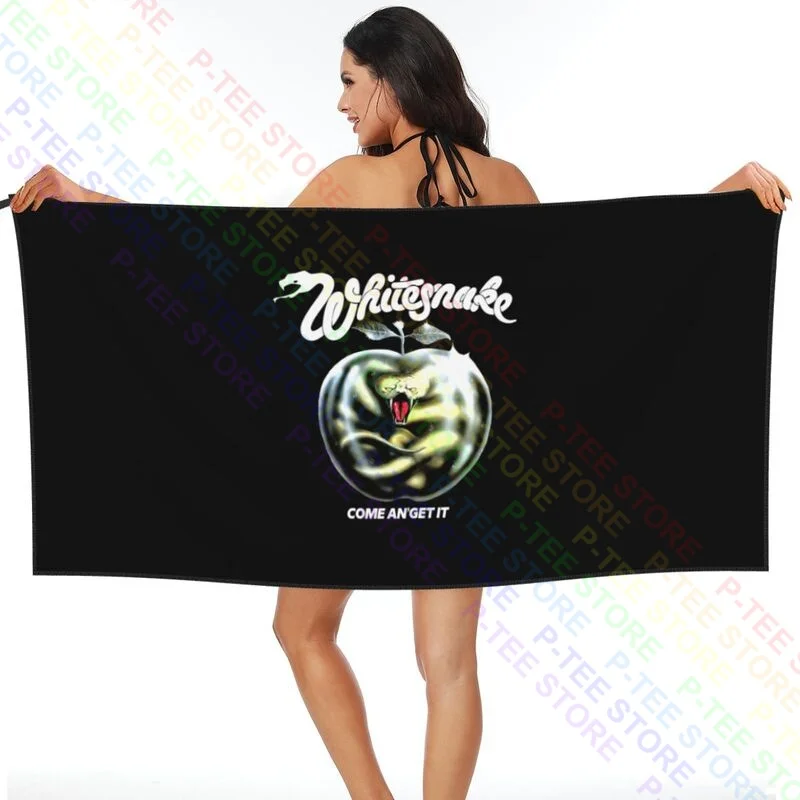 Snakesnake Come An' Get It Rock Band Quick dry Towel Custom No Fading For Bathroom