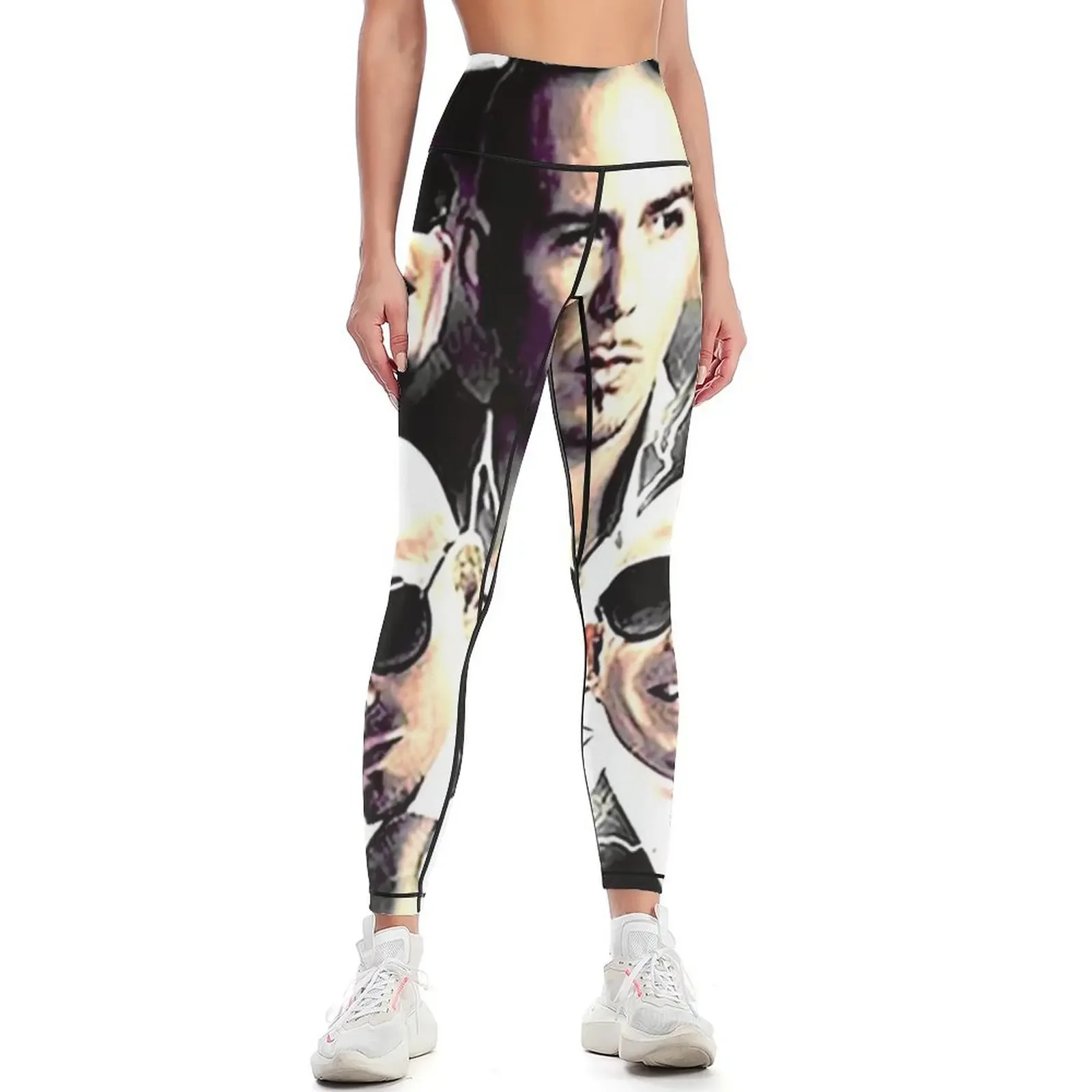 

Pitbull Mr.Worldwide Vintage Leggings Jogger pants Women's fitness Sports pants for harem pants Womens Leggings