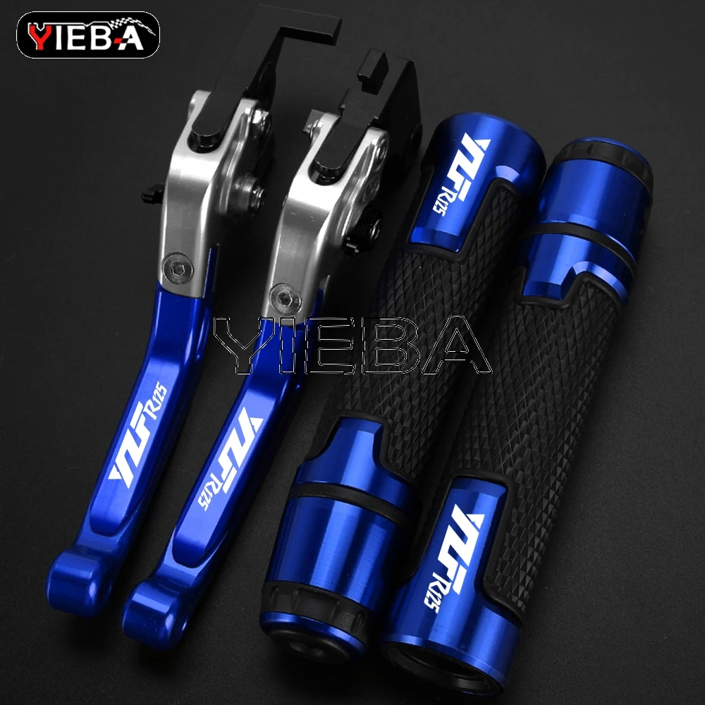 

Motorcycle CNC Brake Clutch Levers Handlebar Grip Handle Hand Grips Fit For YAMAHA YZF R1 YZF-R1 1999 2000 2001 2002 2003 YZFR1