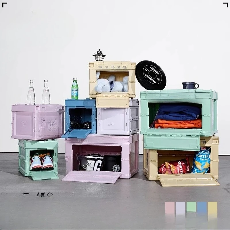 

Folding storage box Household car hardware tool storage box Large outdoor sundries storage box