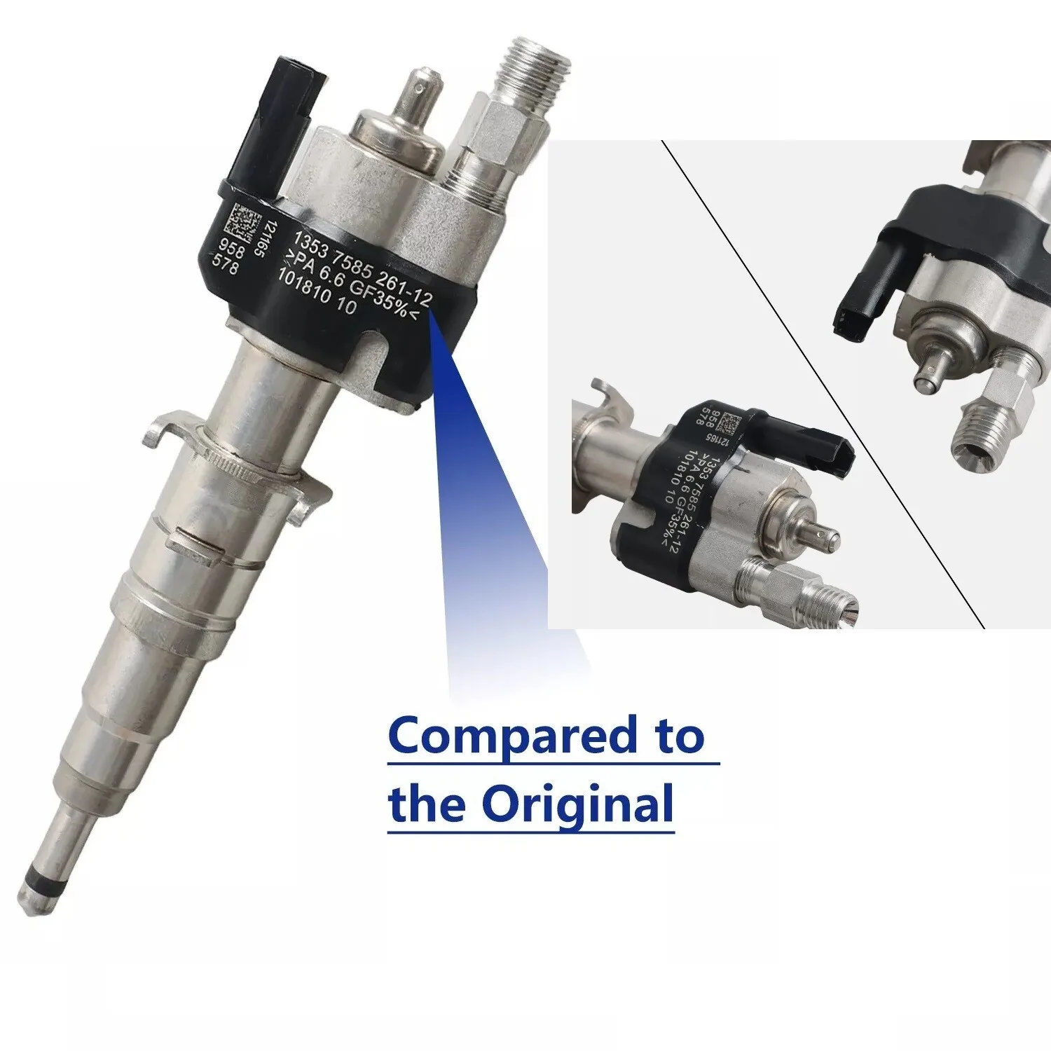 

OEM Index 12 13537585261-12 Fuel Injector For BMW N54 N63 335 535 550 750 X5 X6