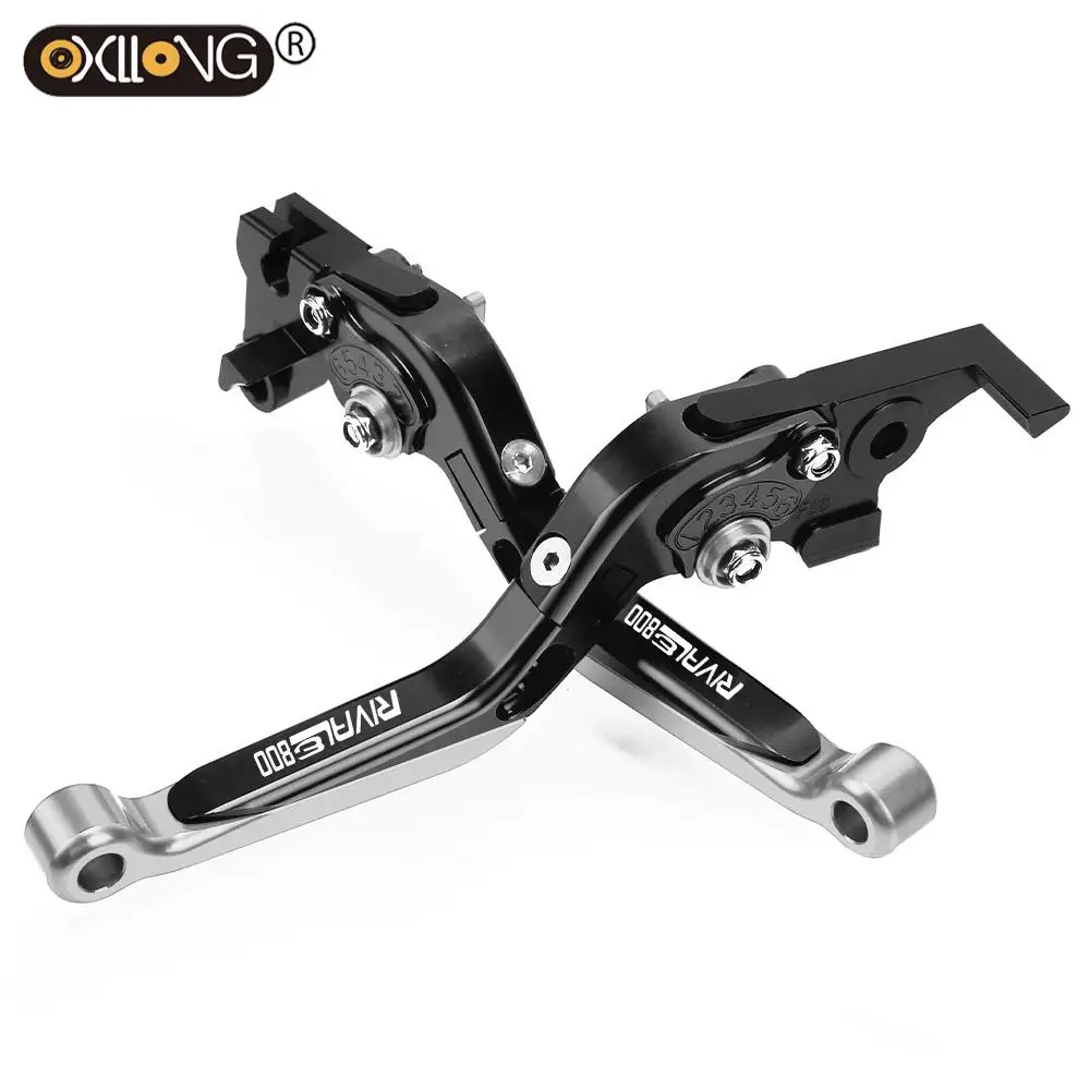 Motorcycle Accessories CNC Adjustable Extendable Foldable Handle Brake Clutch Levers FOR MV AGUSTA Rivale800 2013 2014 2015 2016