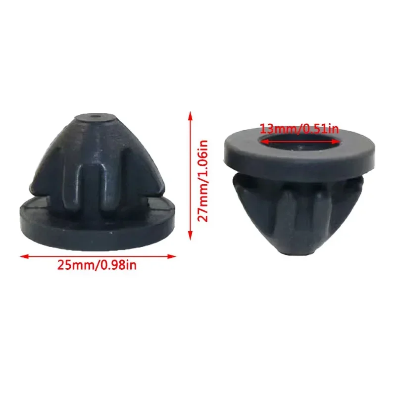 Car Engine Rubber Cushion Rubber Pier 11127614138 For Bmw 1 2 3 4 5 6 7 8 X1 X2 X3 X4 X6 X7 Z4 Bonnet Protection Car Accessories