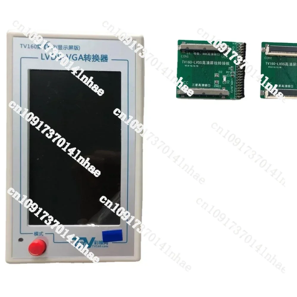 TV160 6th 7th LVDS -VGA converter tv motherboard tester tools vbyone lvds to hd mi Test tool converter tester