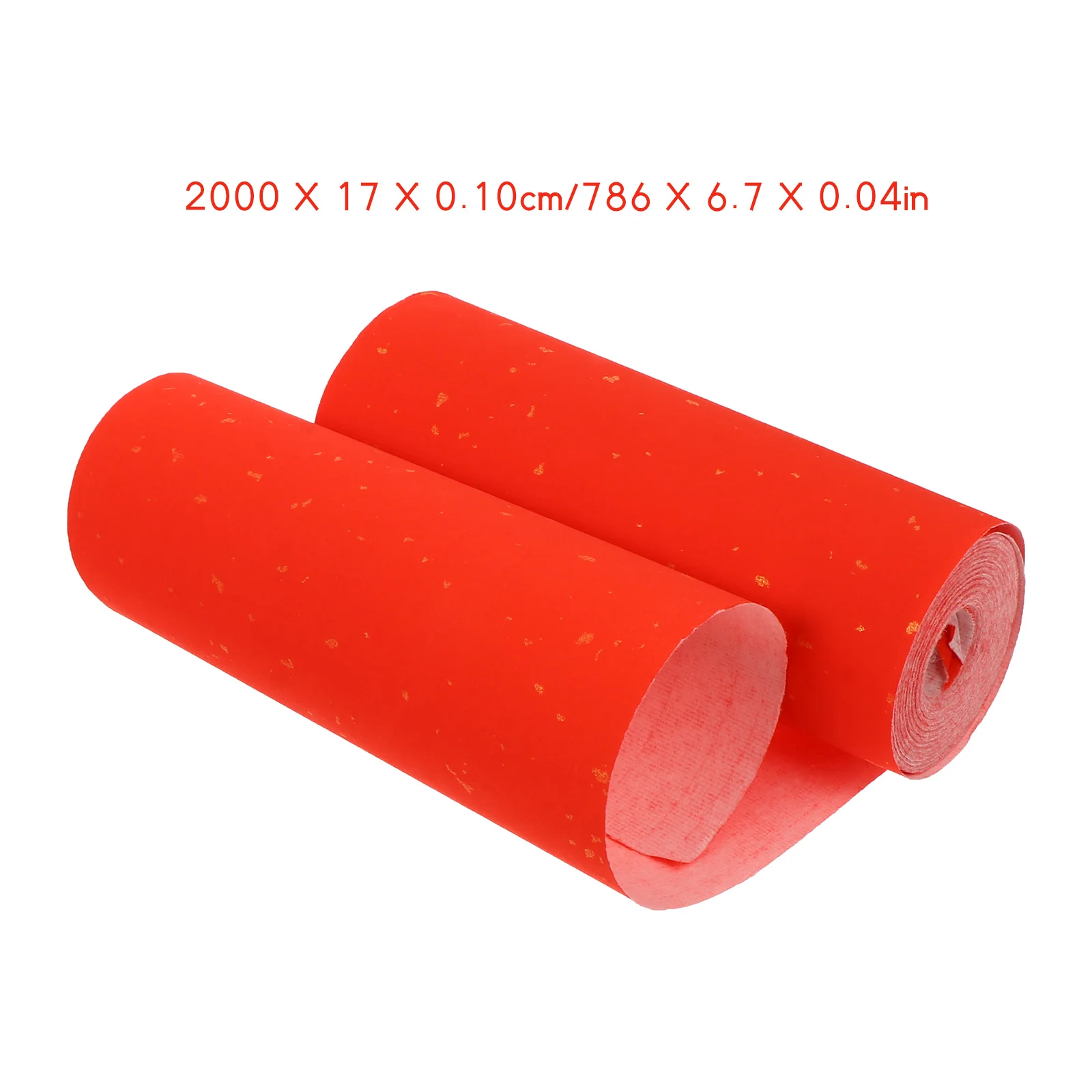 Рисунок 3 - Рулон красной бумаги Сюань из бамбуковой целлюлозы