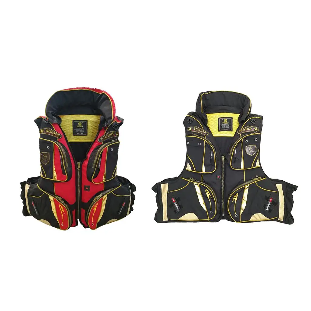 

Universal Life Jacket Ski Vest Kayak Sea Multi Pocket Fishing Vest