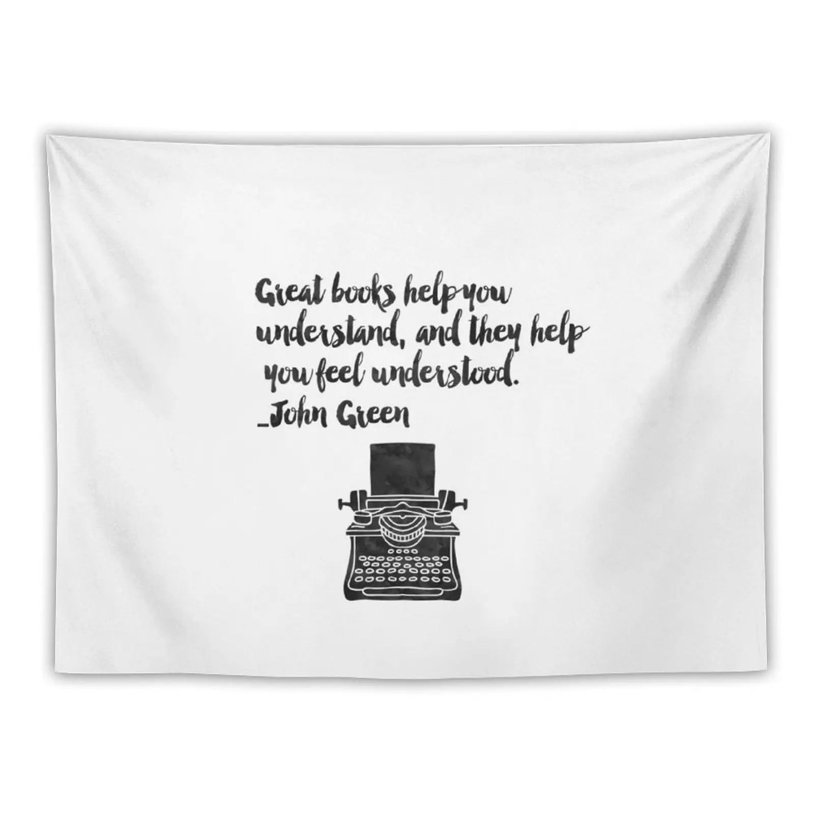 

John Green Tapestry Funny Room Design Tapestry