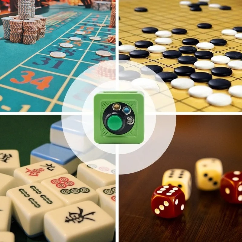 LED Digital Countdown Timer, Portable Tournament Timer for Texas Hold'em, Chess, Go, Mahjong Card Games
