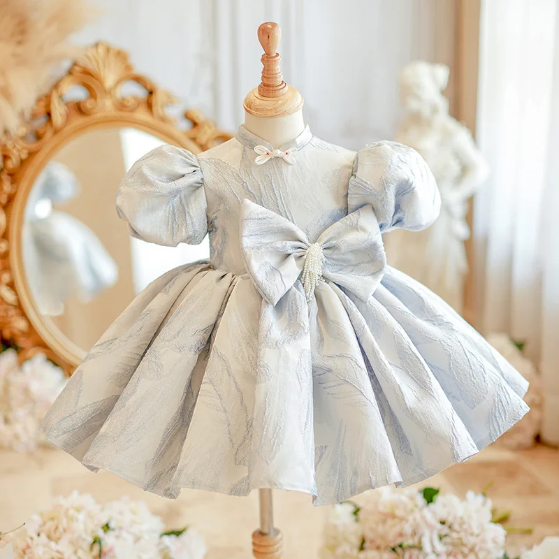 

New Dress for Girls Baby Casual Dresses Vestidos Wedding Dress Girl Princess Party Evening Dresses Summer Children Girls Clothes