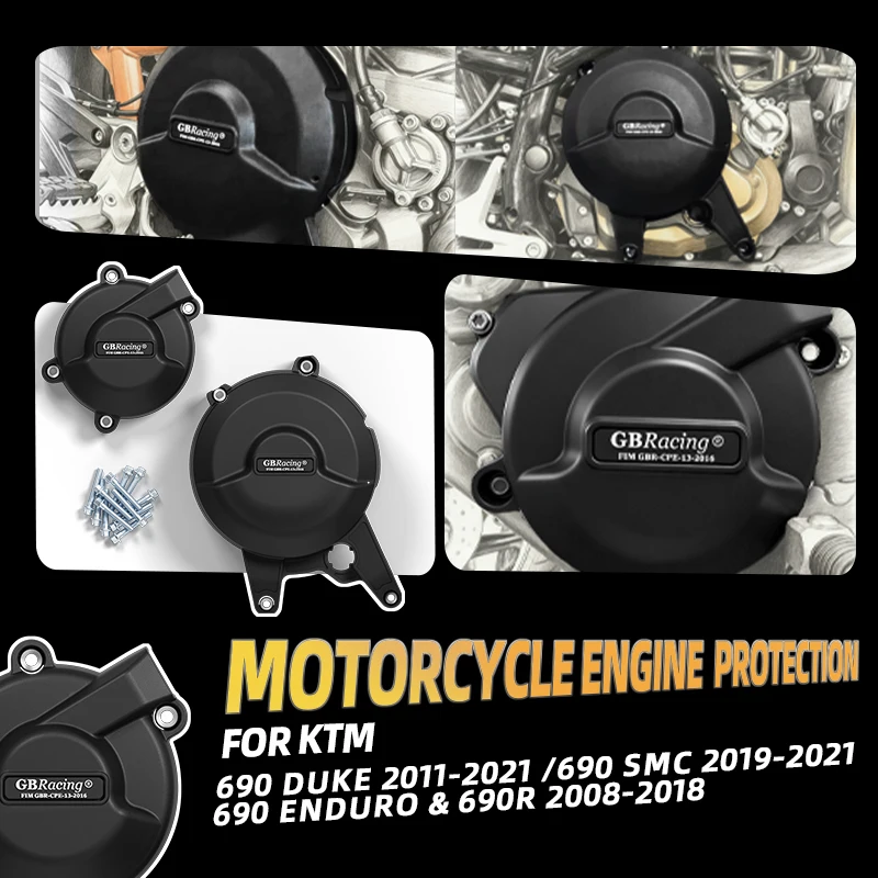

Аксессуары для мотоциклов V2 GBRacing: облицовки для 701 SUPER MOTO, 701 ENDURO и мотоциклов 690 R/Duke/SMC/ENDURO, комплект дополнительных накладок на двигатель.