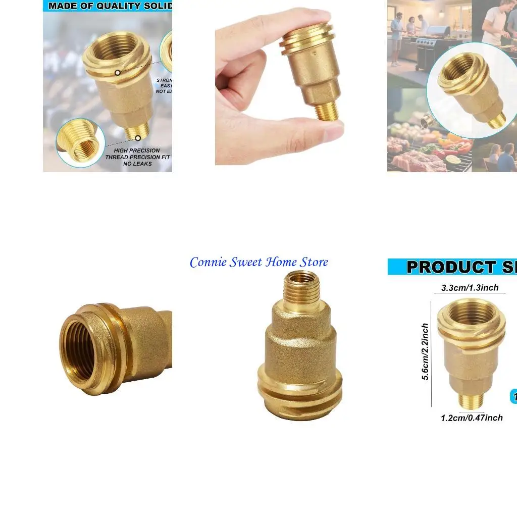 

LXAF Многофункциональный газовый газовый адаптер преобразование разъема 1/4 для использования QCC1