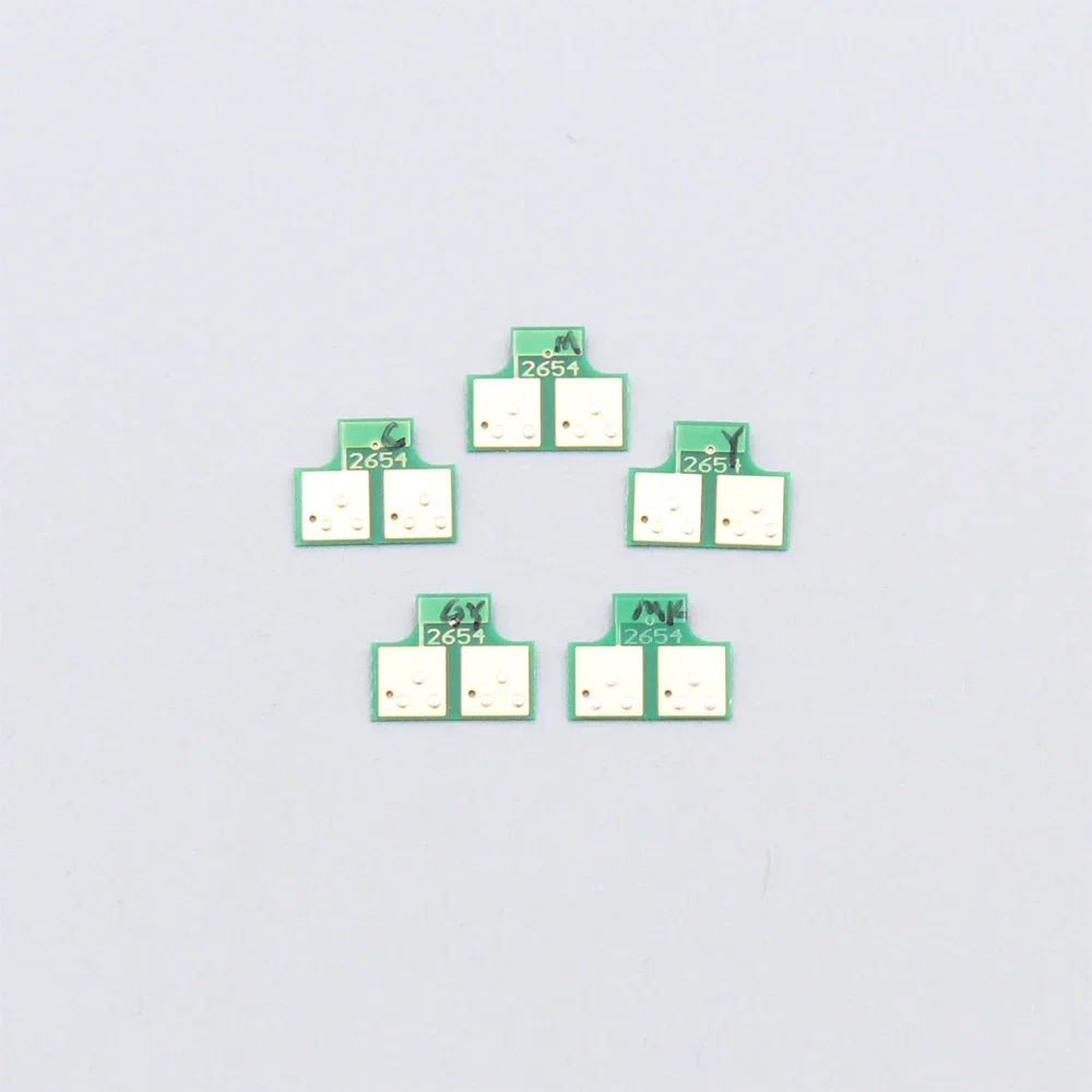 New Upgrade For HP 771 Ink Cartridge Chip For HP DesignJet Z6200 Z6600 Z6800 Printer In Chips MBK RED M Y LM LC PBK LGY