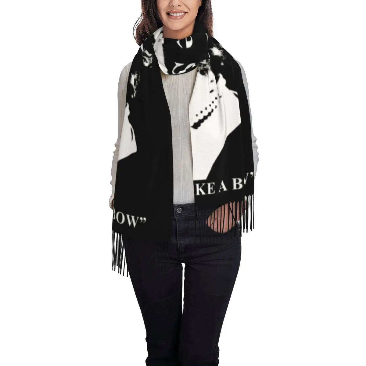 Custom Print The Smiths Scarf Women Men Winter Fall Warm Scarves Fair Wear Approved Shawl Wrap