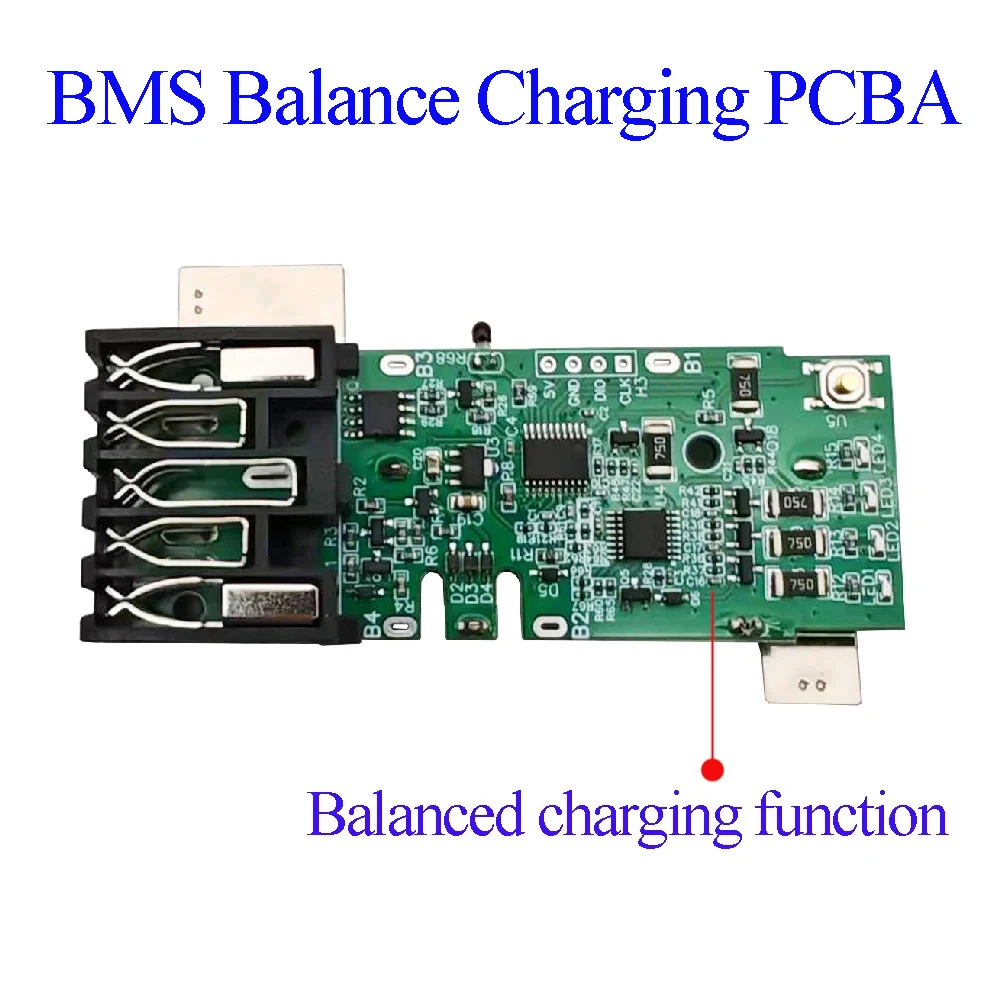 

For M18 18650 Li-ion Battery Management System Charging Protection Circuit Board BSM PCBA For Milwaukee 18V Lithium Ion Battery