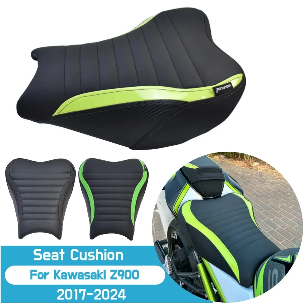 

For Kawasaki Z 900 2017-2024 2023 2022 Z900 Front Seat Cushion Driver Rider Seat Pad Cover Sitting Pads Motorcycle Accessories