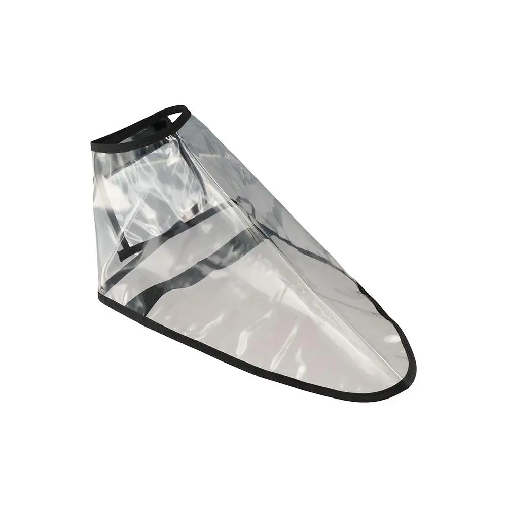 Hairdressing Hairdresser Salon Shoe Covers Haircut Transparent Stylist Shoe Covers Adjustable Anti-broken Hair Artifact