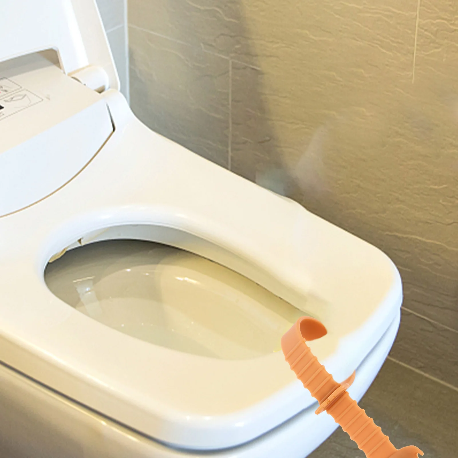 

2Pcs Toilet Lifter Silica Gel H Easy Use for Elderly Kids Family Bathroom Supplies Travel Toilet Cover H Accessories