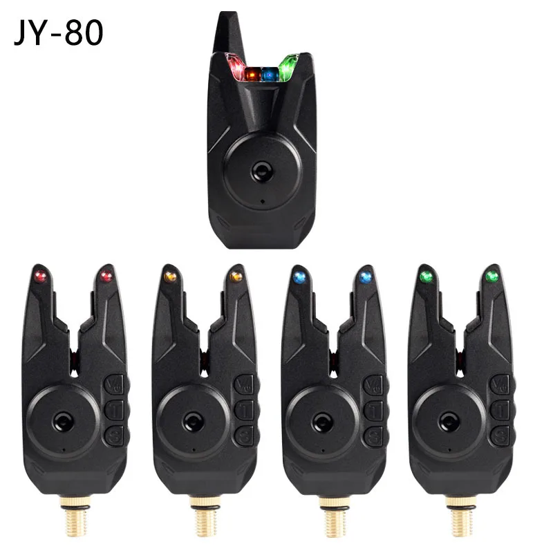 JY-80 Wireless Electronic Fishing Bite Alarm Euro Style Carp Bank Fishing Angling Tackle Alert Accessory