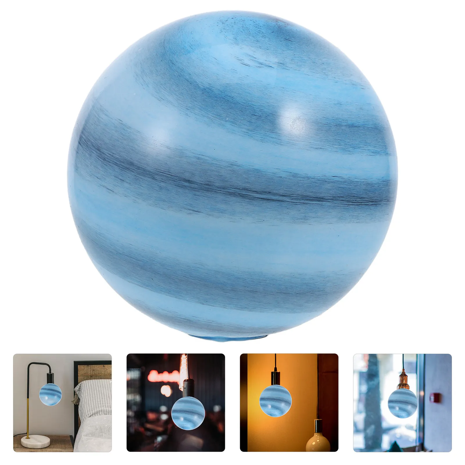 

Glass Lamp Shade Globe Round Replacement Cover Indoor Pendant Light Fixture Decorative Lampshade Globe Glass Lamp Shade