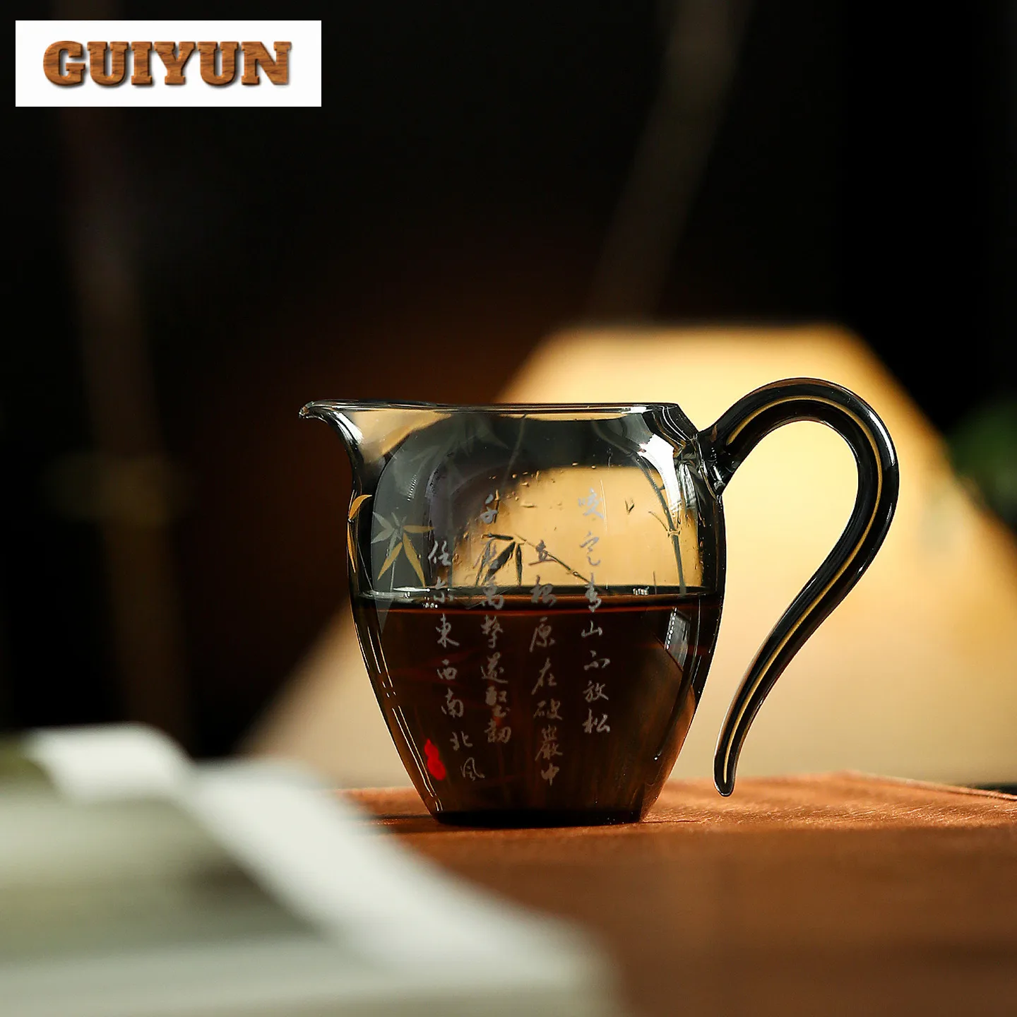 

240 мл золотой и Sier бамбуковый кувшин для чая с травой, диспенсер для ча-хай, чашка для правосудия, кружка для украшения чая, аксессуары, подарок