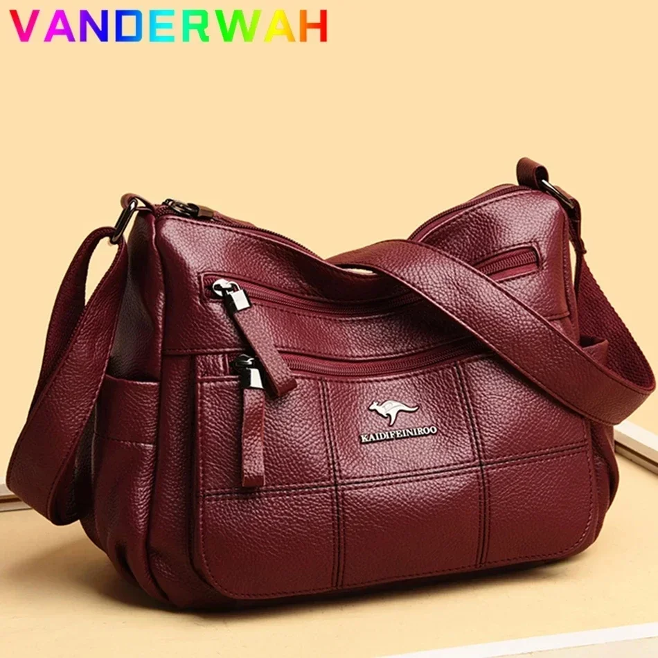 

Genuine Brand Sac Luxury Handbags Women Bags Designer 2024 Female Waterproof Leather Bag Shoulder Crossbody Messenger Bags New