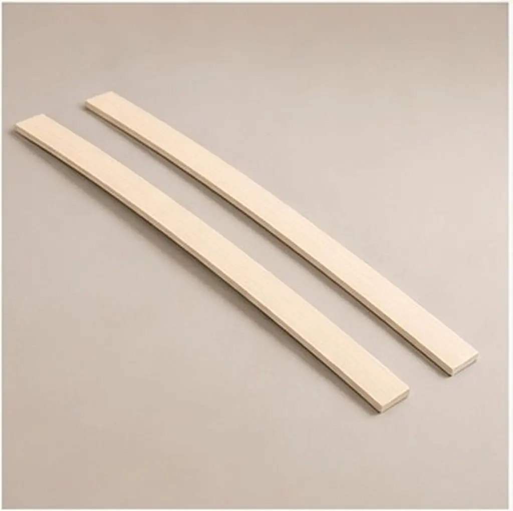 2Pcs Replacement Wooden Bed Slats Pine Wood Mattress Support Boards for Twin Size Platform Beds Floor Beds