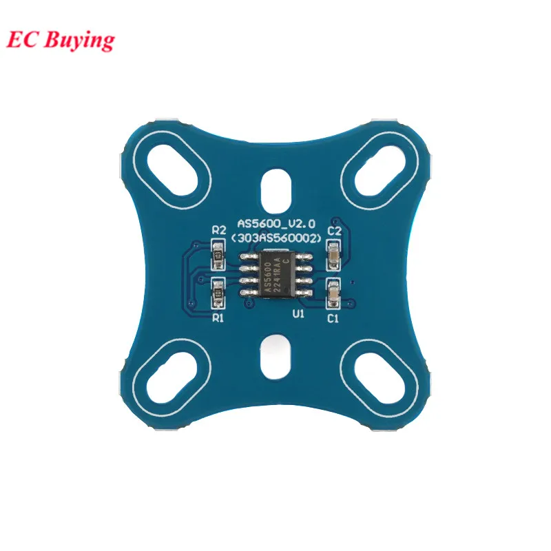 5 Stück/1 Stück AS5600 Magnetisches Encoder-Modul TLE5012 MT6701 MT6816 MT6826S AK09911C 3144E Hall-Sensor Induktionssteuerung Türschalter – Detail 5
