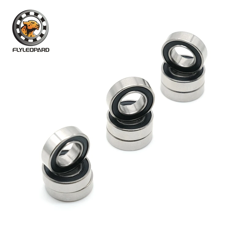 S689RS Bearing 10PCS 9x17x5 mm ABEC-7 S689 RS 2RS Ball Bearings Black Sealed