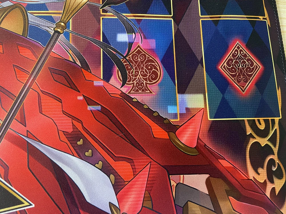 遊戯王 M×LICE Q HEARTS OF CRYPTER プレイマット Maliss Q Hearts