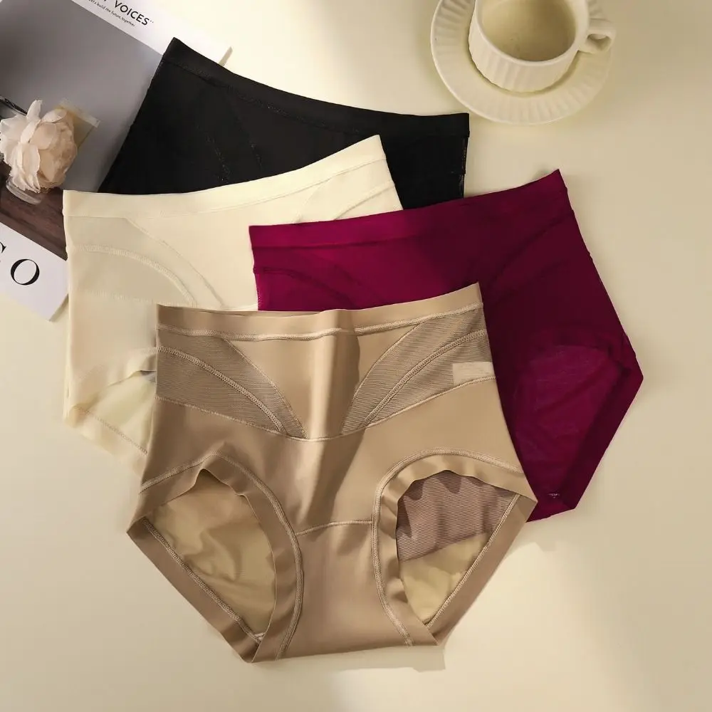 High Waist Women Shapewear Panties Thin Hip Lift Design Butt Lifter Briefs High Elastic Breathable Seamless Underpants