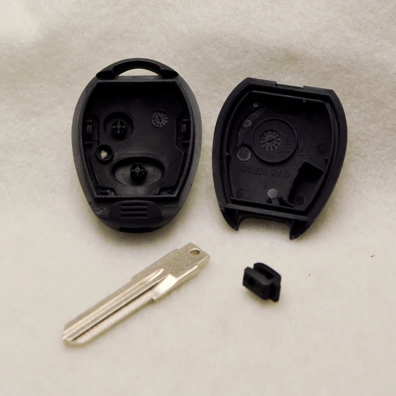 랜드 로버 75 Z3 Z4 X3 X5 용 2B 원격 키 호스 교체 로고가있는 언컷 블레이드 빈 키 쉘