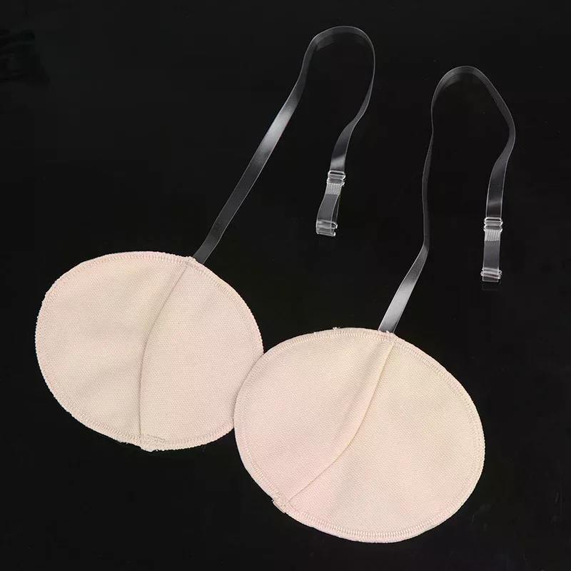 /YOV/Underarm Sweat Pad washable Armpit Absorbing Transparent Shoulder Strap 2Pcs